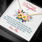 Endless Love Necklace: To My Daughter