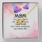 Endless Love Necklace: Mom- I Have Love For You My Whole Life