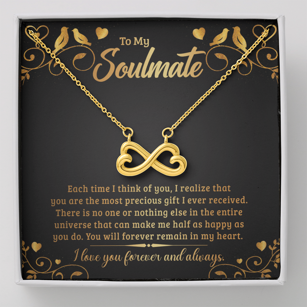 Endless Love Necklace:To My Soulmate