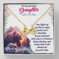 Endless Love Necklace: Daughter - To My Precious Daughter