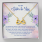 Endless Love Necklace: To My Sister -In-Law You Mean Way More To Me