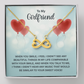 Endless Love Necklace:To My Girlfriend When You Smile