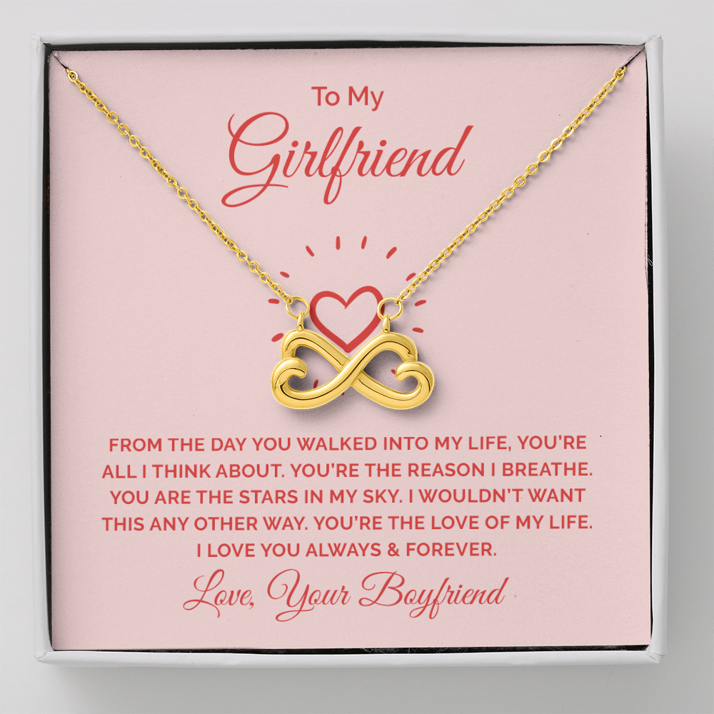 Endless Love Necklace: To My Girlfriend