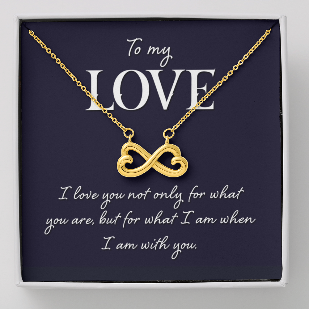 Endless Love Necklace: To My Love