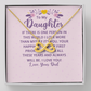 Endless Love Necklace:Daughter -Love Your Dad