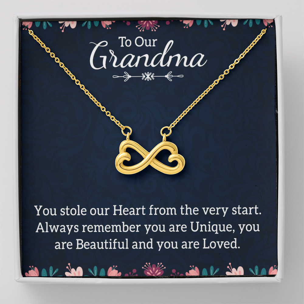 Endless Love Necklace: To Our Grandma