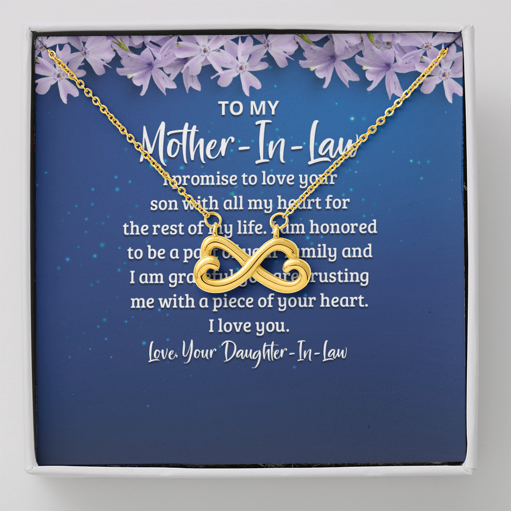 Endless Love Necklace:To My Mother -In-Law