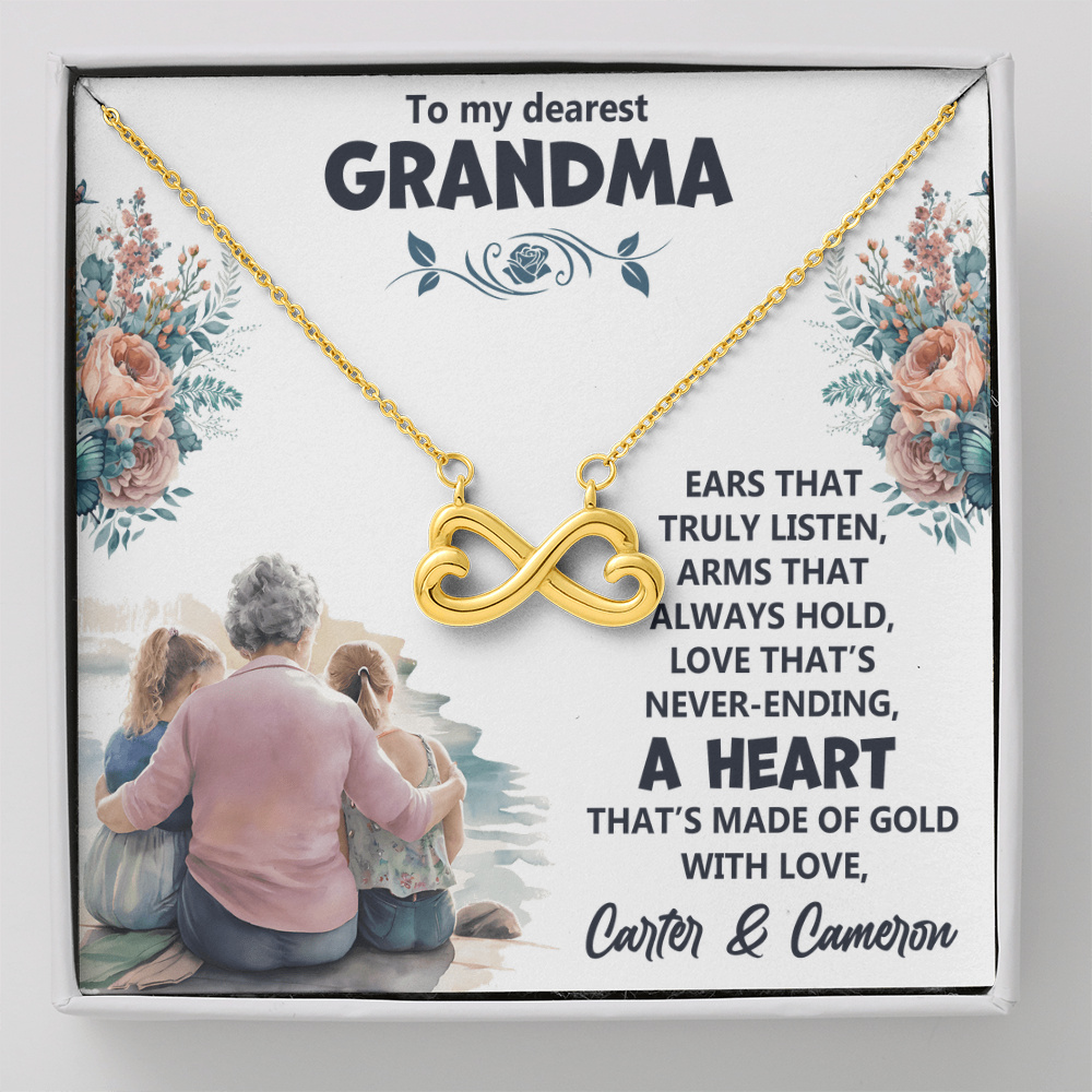 Endless Love Necklace: To My Dearest Grandma