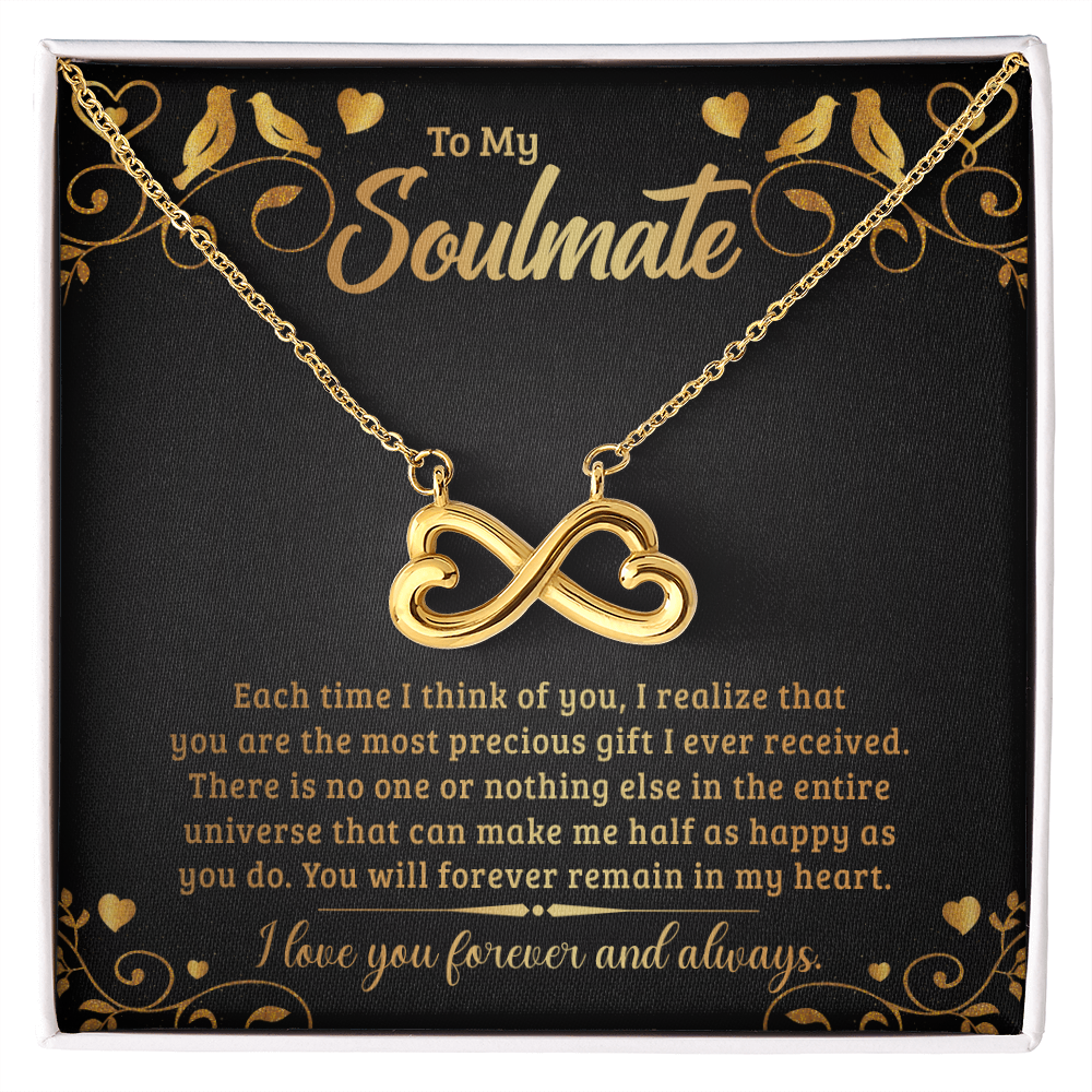 Endless Love Necklace:To My Soulmate