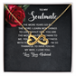 Endless Love Necklace:To Soul Mate Love Your Husband