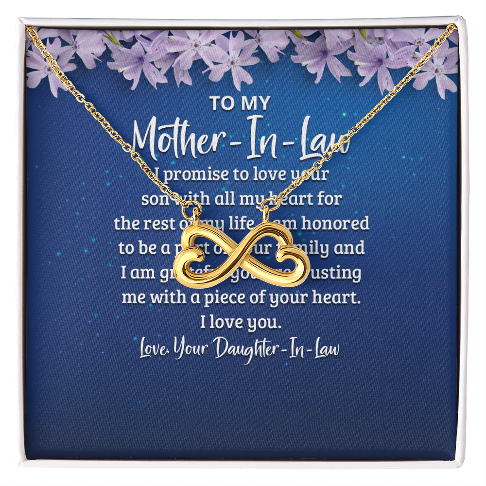 Endless Love Necklace:To My Mother -In-Law