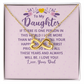 Endless Love Necklace:Daughter -Love Your Dad