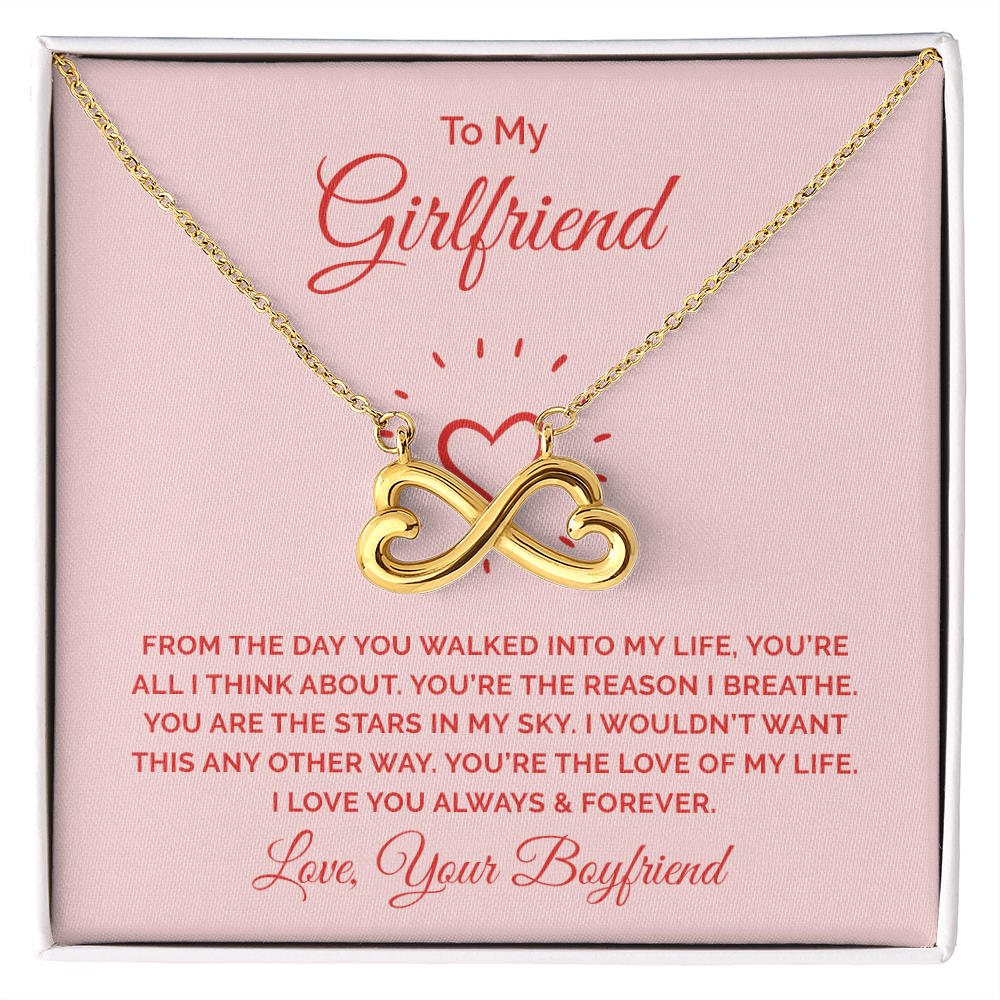 Endless Love Necklace: To My Girlfriend