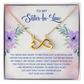 Endless Love Necklace: To My Sister -In-Law You Mean Way More To Me