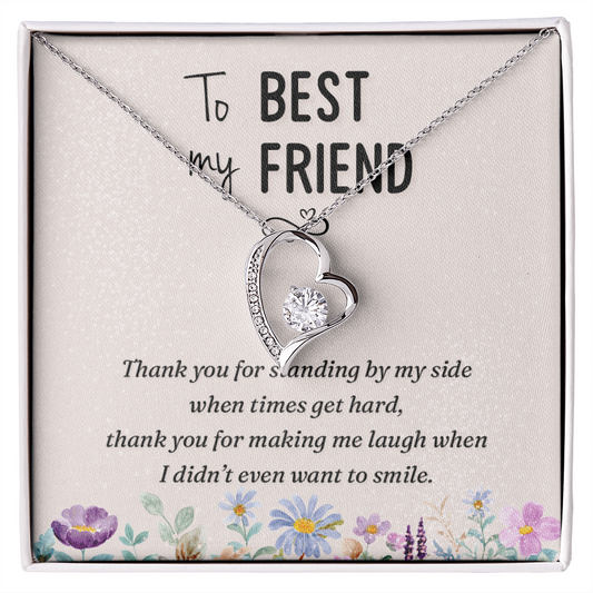 Forever Love Necklace : To My Best Friend