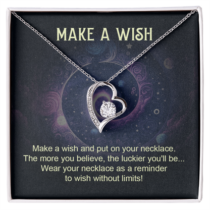 Forever Love Necklace: Make A Wish