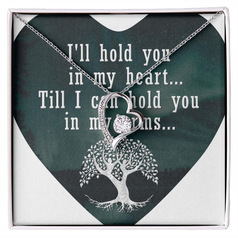 Forever Love Necklace:I'll Hold You In My Heart
