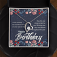 Forever Love Necklace: Happy  Birthday