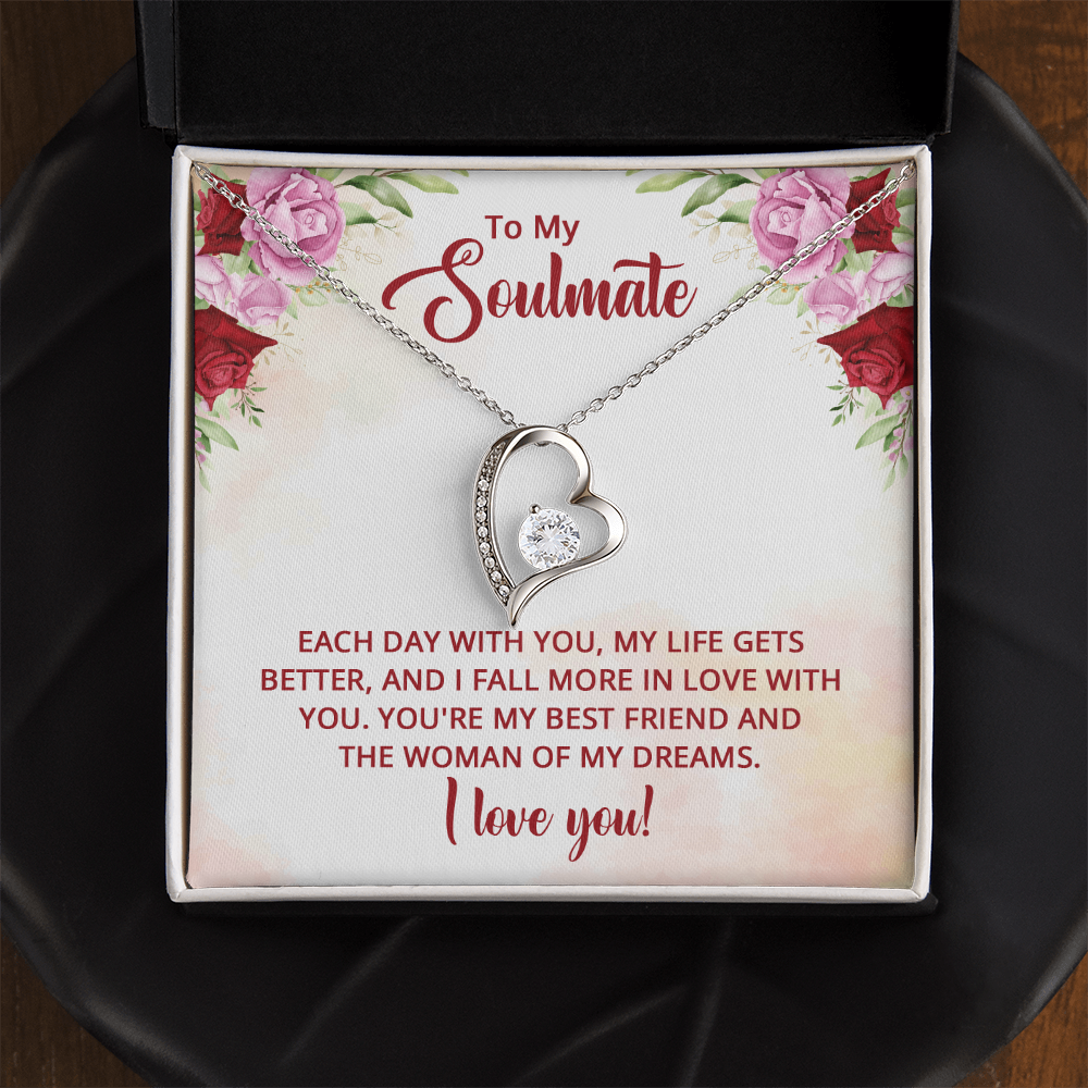 Forever Love Necklace :To My Soulmate