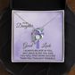 Forever Love Necklace: To My Daughter Good Luck