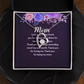 Forever Love Necklace: Mom I Just Want To Say Thank You