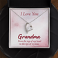 Forever Love Necklace : I Love You Grandma