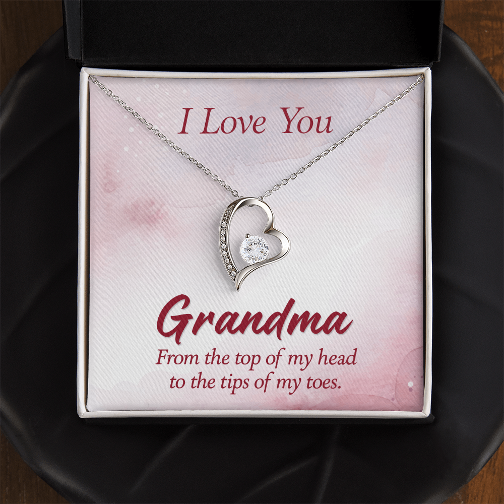 Forever Love Necklace : I Love You Grandma