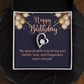 Forever Love Necklace: Happy Birthday Balloons