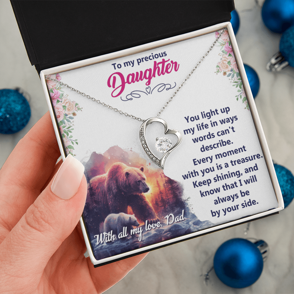 Forever Love Necklace: To My Precious Daughter
