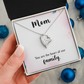 Forever Love Necklace: Mom You Are The Heart