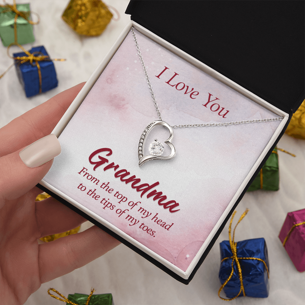 Forever Love Necklace : I Love You Grandma