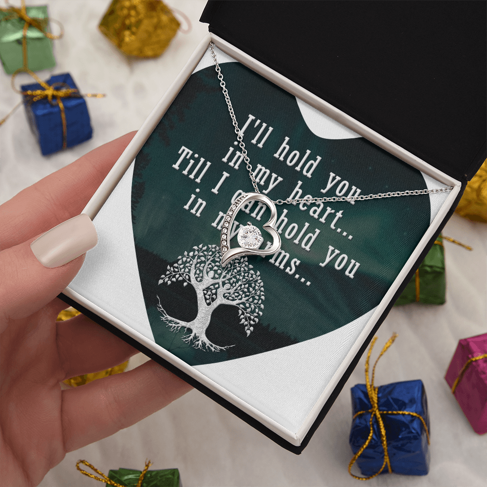 Forever Love Necklace:I'll Hold You In My Heart