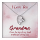 Forever Love Necklace : I Love You Grandma