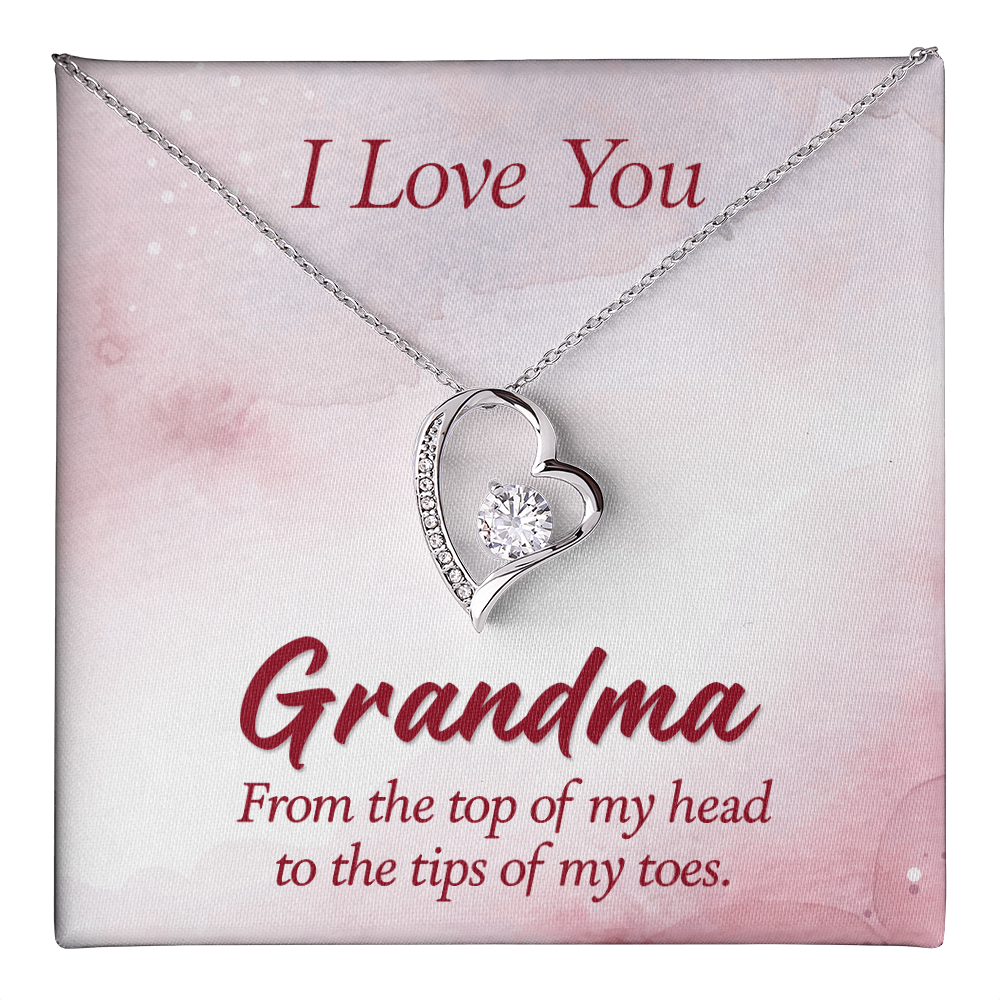 Forever Love Necklace : I Love You Grandma