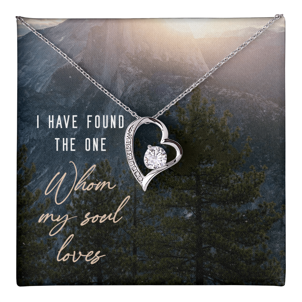 Forever Love Necklace:I Have Found The One