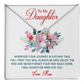Forever Love Necklace: To My Daughter Love Mom