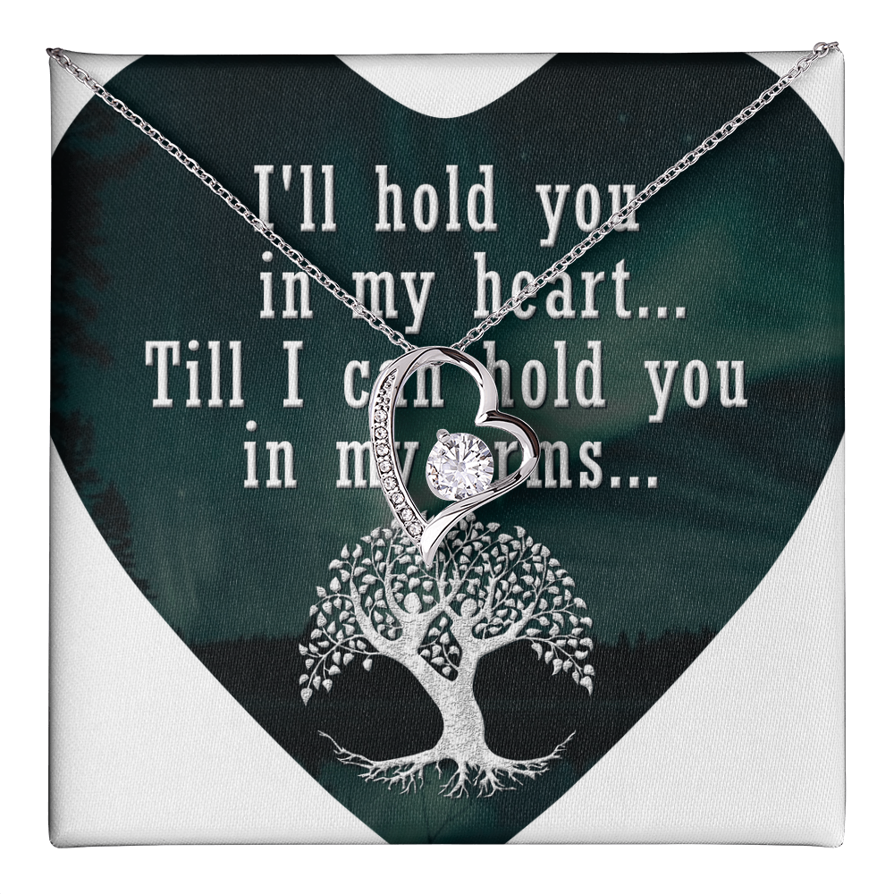 Forever Love Necklace:I'll Hold You In My Heart