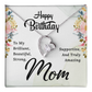 Forever Love Necklace: Happy Birthday Mom