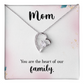 Forever Love Necklace: Mom You Are The Heart