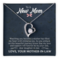 Forever Love Necklace: To A New Mom Love Your Mother-In-Law