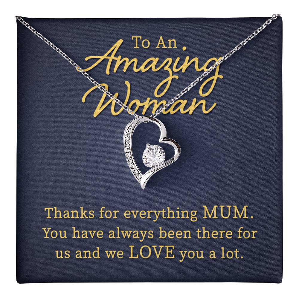Forever Love Necklace: To An Amazing Woman