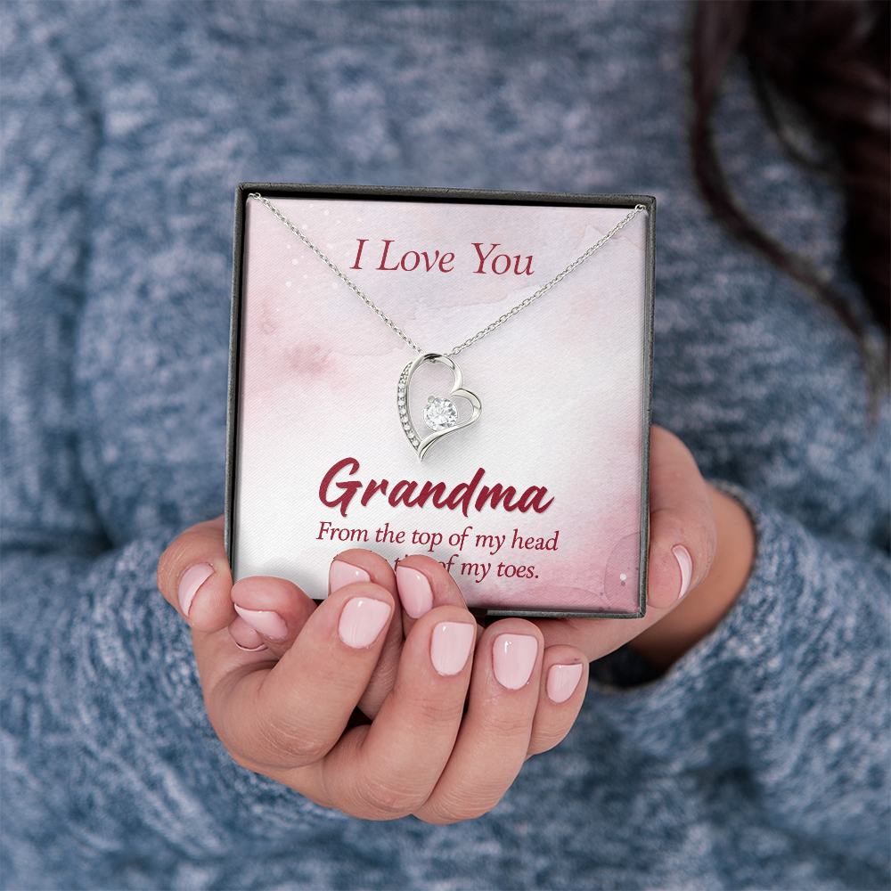 Forever Love Necklace : I Love You Grandma