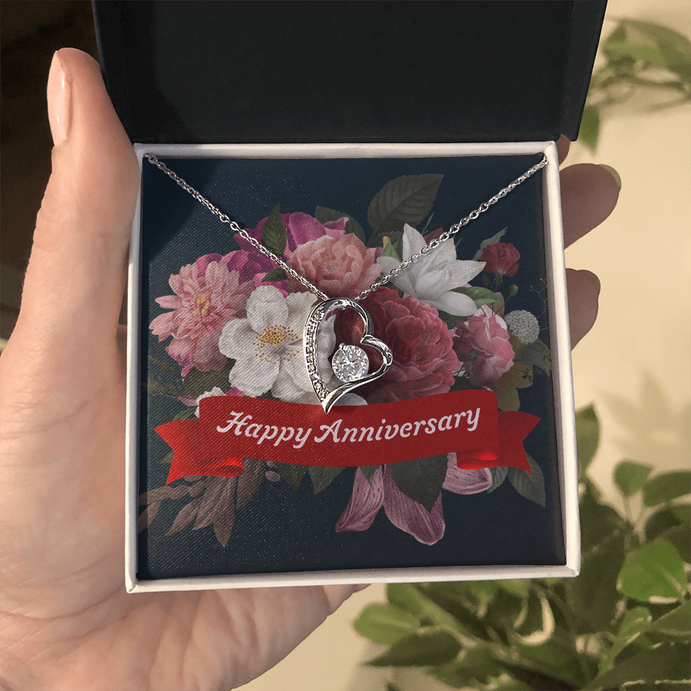 Forever Love Necklace: Happy Anniversary