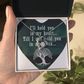 Forever Love Necklace:I'll Hold You In My Heart