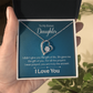 Forever Love Necklace: To My Bonus Daughter