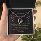 Forever Love Necklace: To My Beautiful Soulmate I Love You