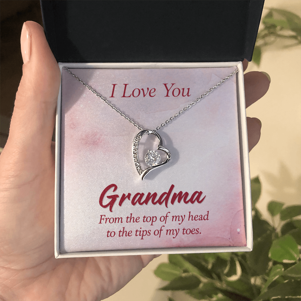 Forever Love Necklace : I Love You Grandma