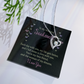 Forever Love Necklace: To My Beautiful Soulmate I Love You