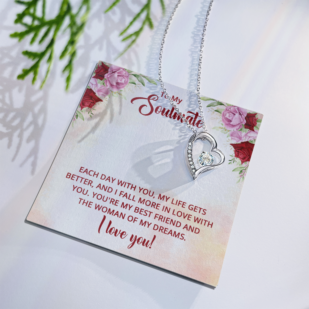 Forever Love Necklace :To My Soulmate