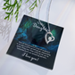 Forever Love Necklace: To My Daughter One The Greatest Joys